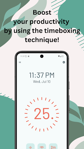 Android application Paslen Timer screenshort