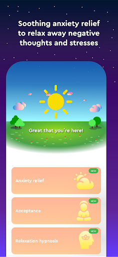 Screenshot of hypnu: Sleep hypnosis and more