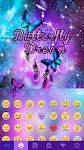 screenshot of Butterflydream Keyboard Theme