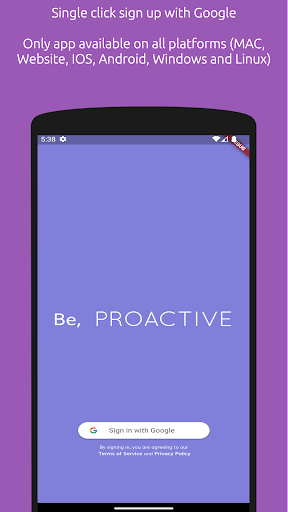 Android application homework manager - for school screenshort