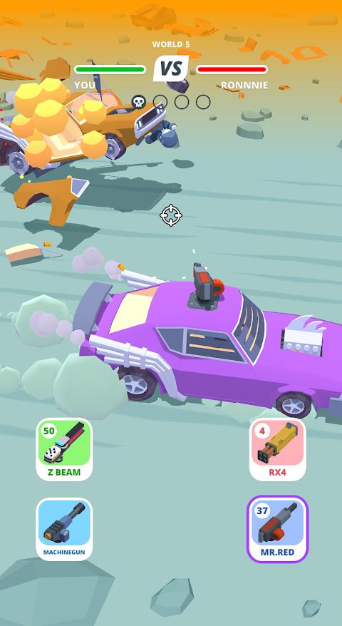 Desert Riders: Car Battle Gameのおすすめ画像1