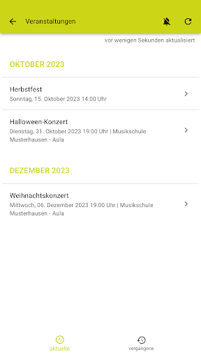 Städtische Musikschule Hamm Screen 3