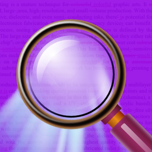 Magnifying Glass & Flashlight logo