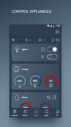 Android application Adria MACH screenshort