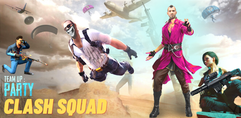 Clash Squad Free-Fire Battleground Survival 3D