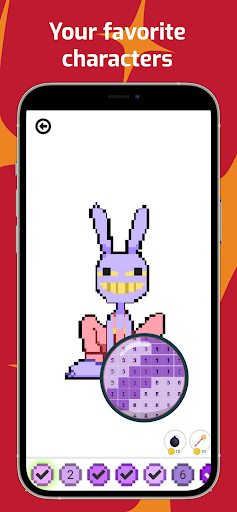 Amazing Circus Pixel Coloring
