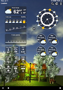 Animated 3D Weather Captura de pantalla