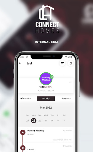 Connect homes Screen 3
