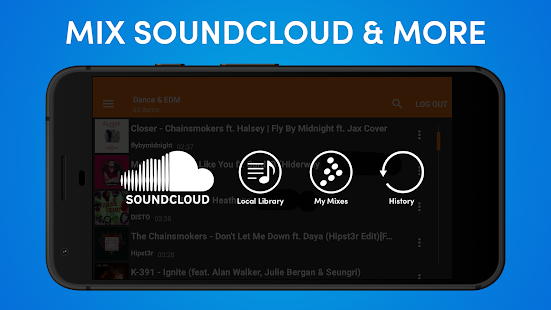 Cross DJ - Music Mixer App Screenshot
