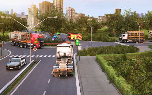 Heavy Truck Simulator Games 3D Varies with device APK screenshots 11
