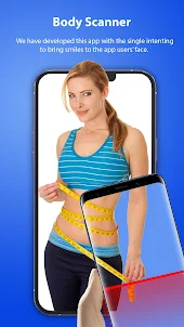 Girl body scanner - xray cam