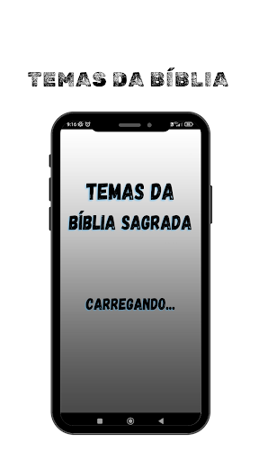Android application Temas da Bíblia screenshort