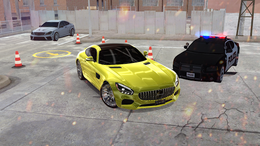 Android application Mercedes Car Parking 3D Sim screenshort