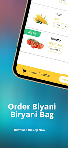 Biryani Bag | Food Delivery