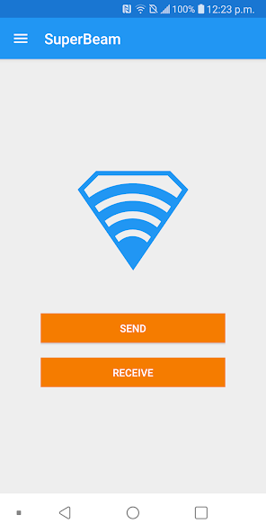 SuperBeam | WiFi Direct Share banner