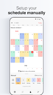 Nalabe Shift Work Calendar Screenshot