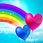 Cover Image of Download Cute Rainbow Live Wallpaper 4.0 APK