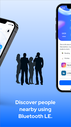 Blue - Networking Made Easy Screen 2