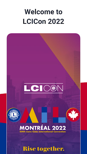 Android application LCICon 2022 screenshort