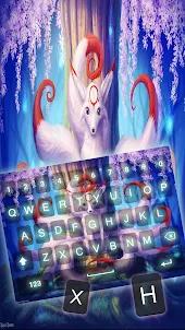 Nine Tail Fox Keyboard Theme