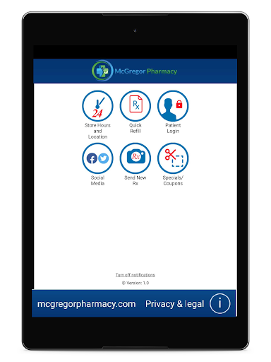 McGregor Pharmacy Screen 3