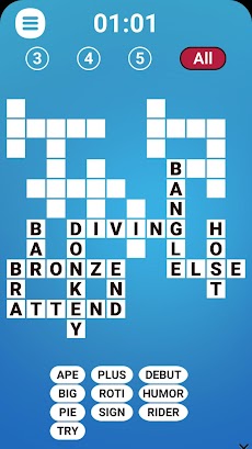 Word Fit Fill-In Crosswordsのおすすめ画像1