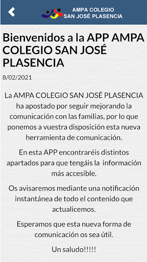 AMPA COL. SAN JOSÉ PLASENCIA Screen 3