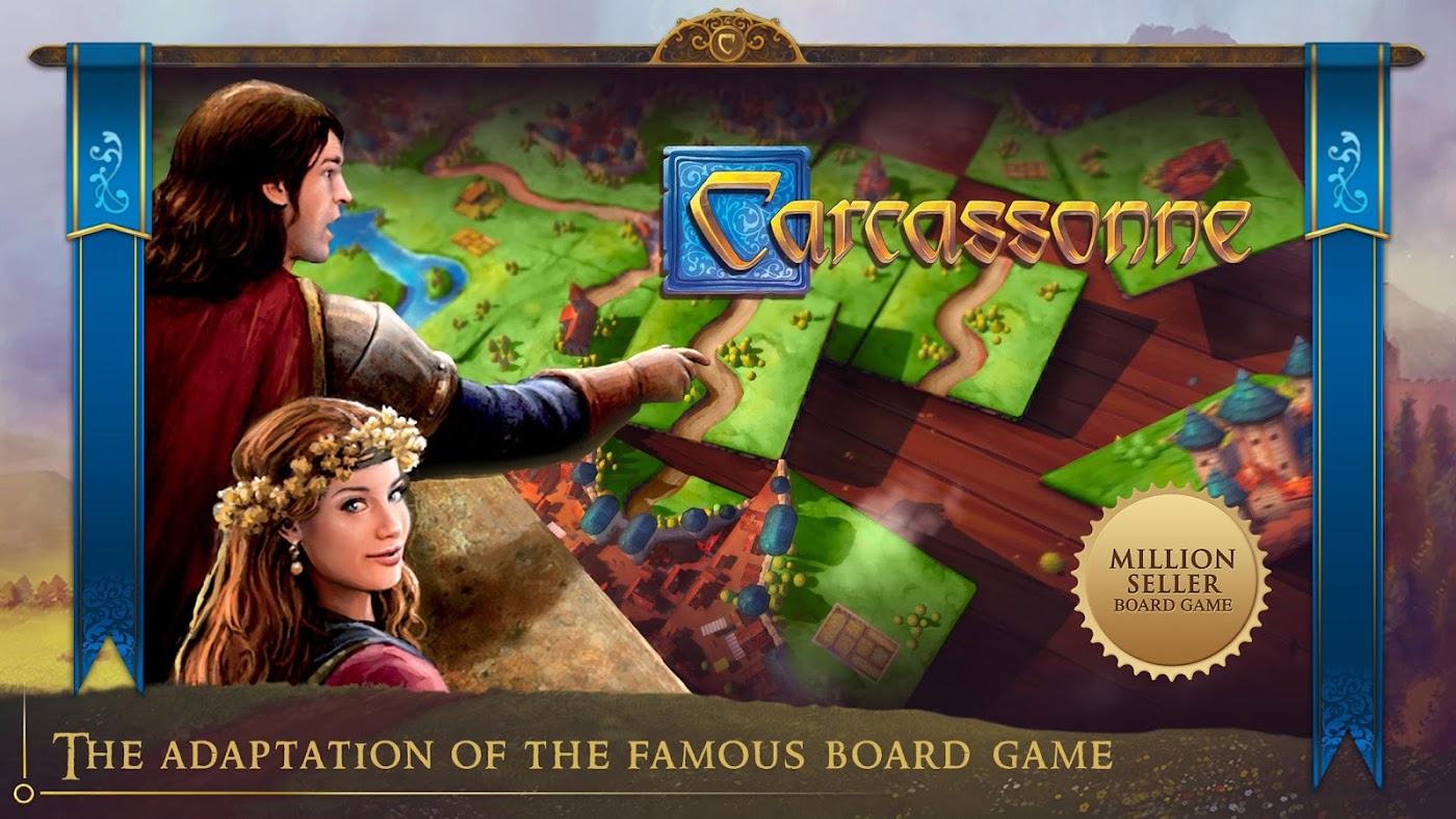 Carcassonne: Official Board Game -Tiles & Tactics 