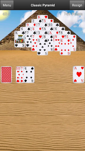 Android application Classic Pyramid screenshort