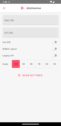 Dashsense Screen 2