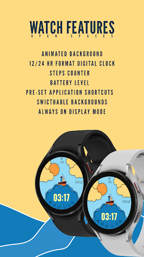 Ocean Sails Watch Face Screen 3