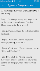 Bypass Google Account Guide