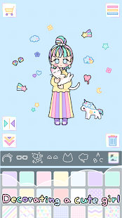 Pastel Girl : Dress Up Game Screenshot