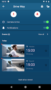 Bosch Smart Camera Screenshot