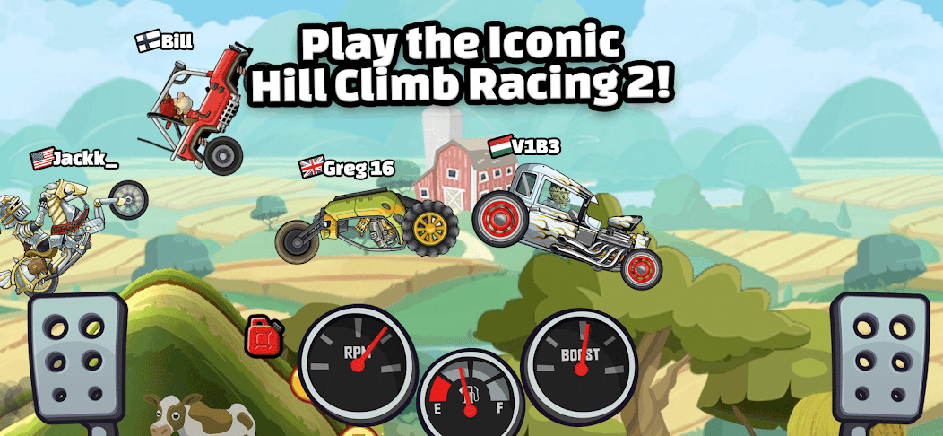 Hill Climb Racing 2 Mod Screenshot