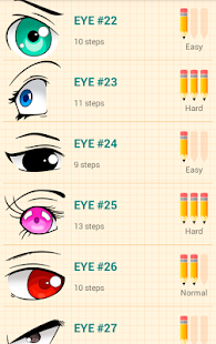 How to Draw Anime Eyes 5.2 APK screenshots 8