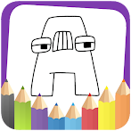 Coloring Book Alphabet Lore