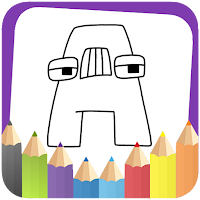 Coloring Book Alphabet Lore