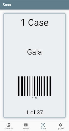Produce Inventory Screen 2