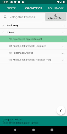 Szent vagy, Uram énekeskönyv Screen 2