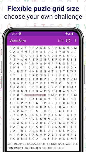 Vortoserc word search puzzle Screen 3