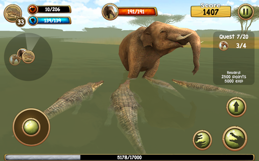 Wild Crocodile Simulator 3D