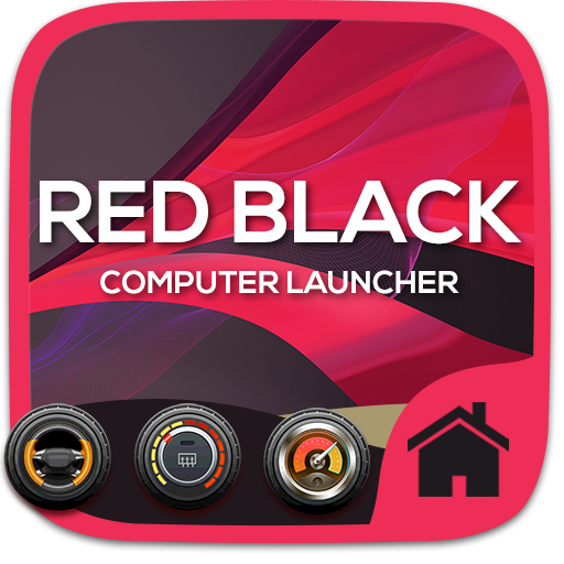 Red Black Theme For Computer L logo