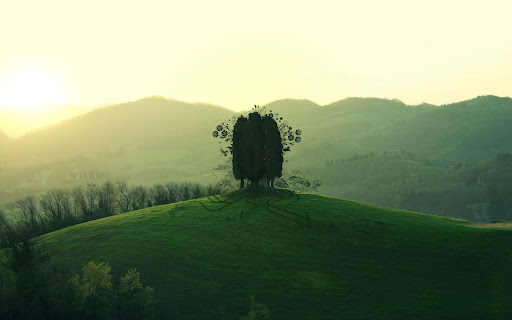 hill wallpaper Screen 3