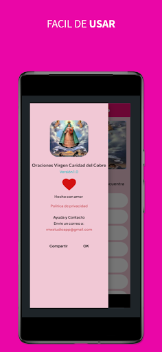 Oraciones Virgen Caridad Cobre Screen 2