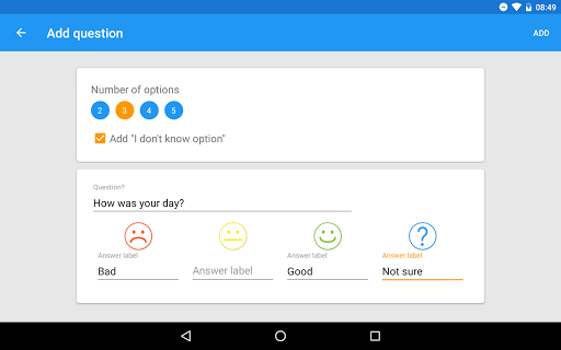Insta Survey Gather customer