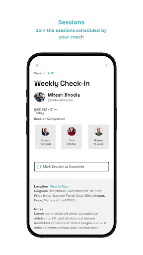 Twalkar Wellness Screenshot