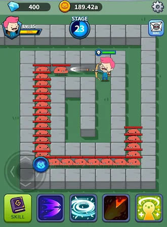 Game screenshot アーチャーの大冒険：伝説のアーチャー mod apk