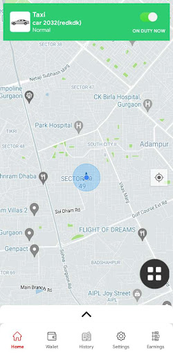 SPCTRM Driver Screen 2