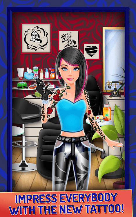 Tattoo Salon Paint Game - 1.3 - (Android)